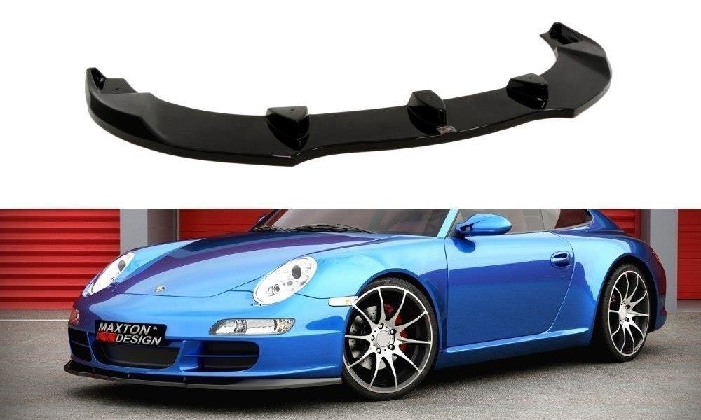 Front Ansatz für PORSCHE 911 Carrera 997.1 schwarz matt