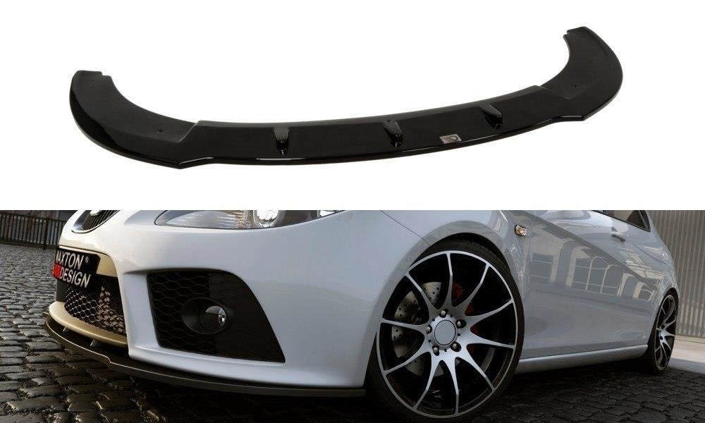 Front Ansatz für SEAT LEON MK2 CUPRA FR (vor Facelift) Carbon Look