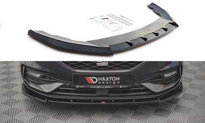 Front Ansatz V.1 für Seat Leon FR Mk4 schwarz matt