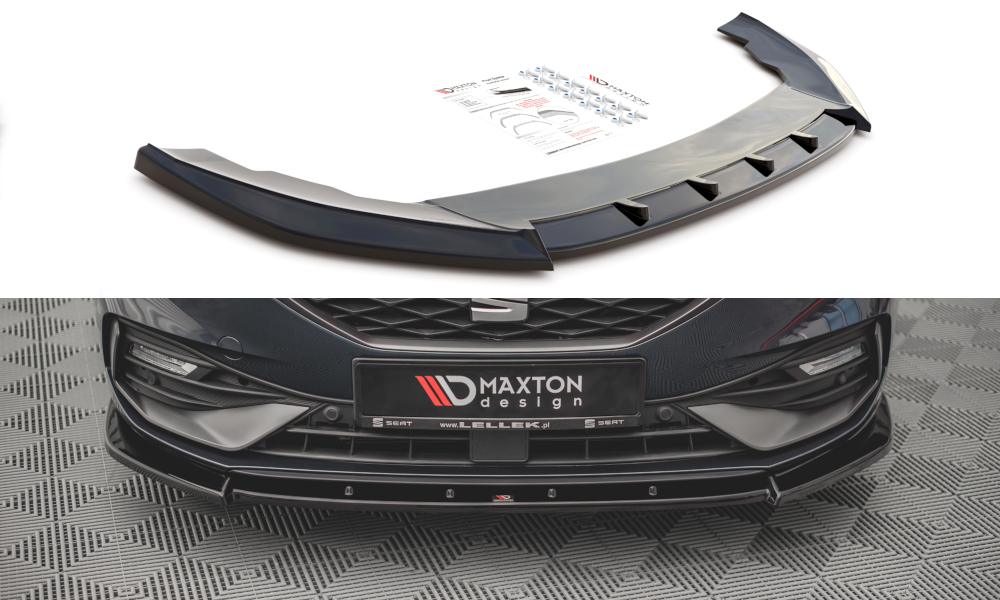 Front Ansatz V.1 für Seat Leon FR Mk4 Carbon Look