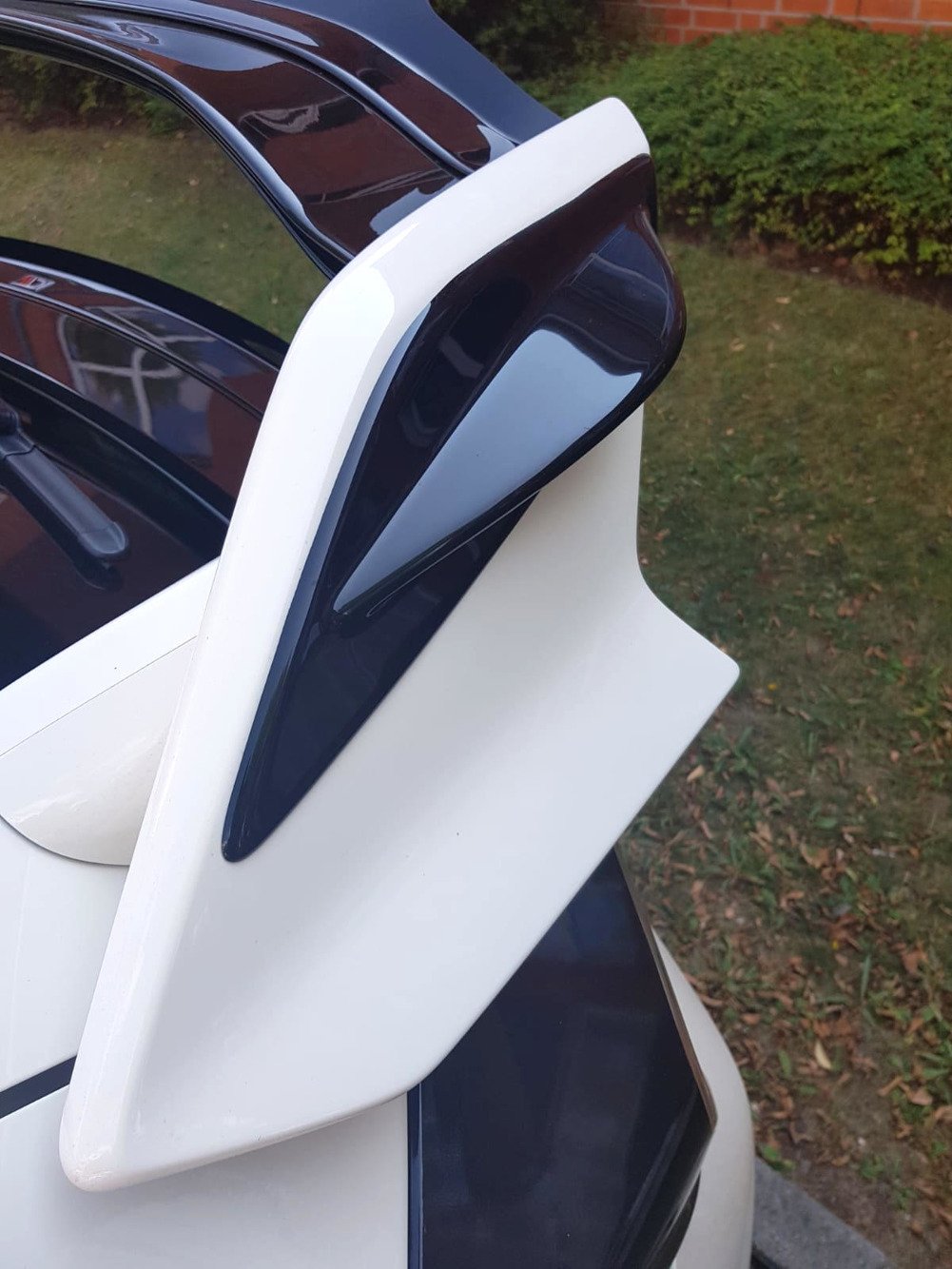 Spoiler Seiten Erweiterung HONDA CIVIC X TYPE R schwarz Hochglanz
