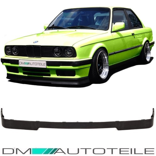 Frontspoiler Lippe vorne Spoiler unten Schwarz 82-94 passend für BMW alle E30