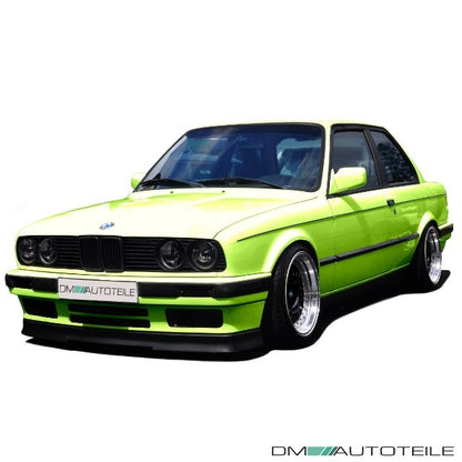 Frontspoiler Lippe vorne Spoiler unten Schwarz 82-94 passend für BMW alle E30