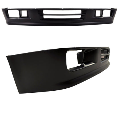 Exklusiv Sport Stoßstange Frontspoiler vorne oben + unten passt für BMW E30 ab 1985-1994 auch M-Technik II