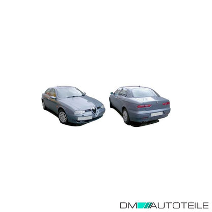 Außenspiegel rechts kpl. konvex elektr. schwarz passt für Alfa Romeo 156