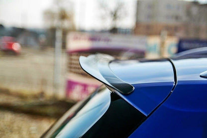 Spoiler CAP für VW Golf 7 / 7 Facelift R / R-Line Kombi schwarz Hochglanz