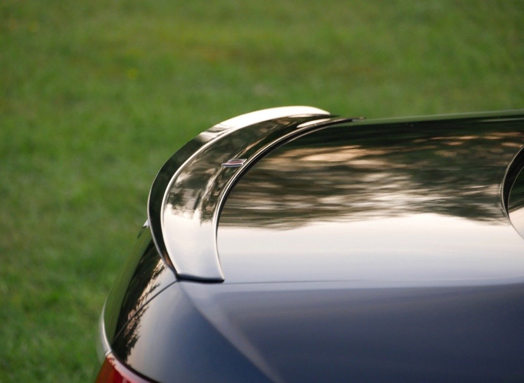 Spoiler CAP für Audi A6 S-line C6 Limousine Carbon Look