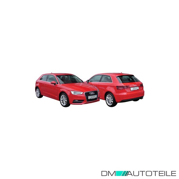 Stoßstange vorne grundiert passt für Audi A3 Vorfacelift ab 12-16 SRA + 4x PDC