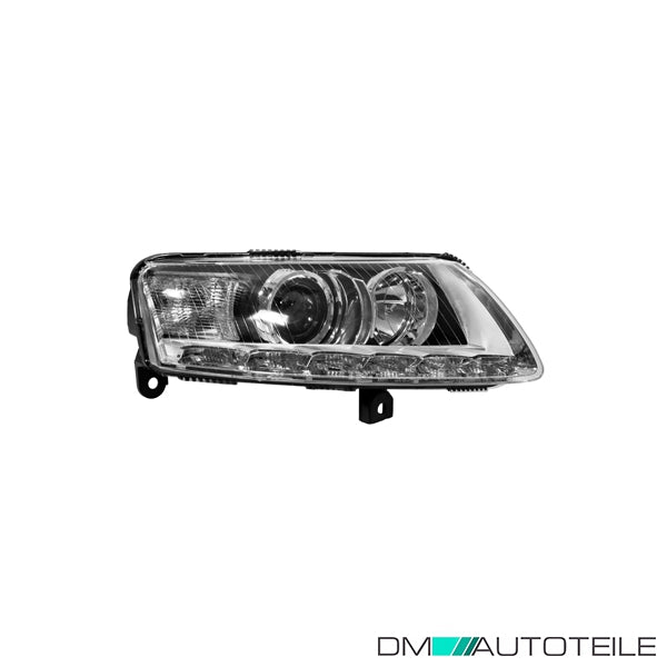 LED Scheinwerfer rechts D3S/H7 Xenon mit Motor passt für Audi A6 C6 4F bj 08-11
