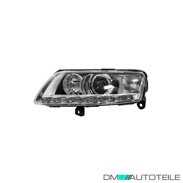 LED Scheinwerfer links D3S/H7 Xenon mit Motor passt für Audi A6 C6 4F bj 08-11