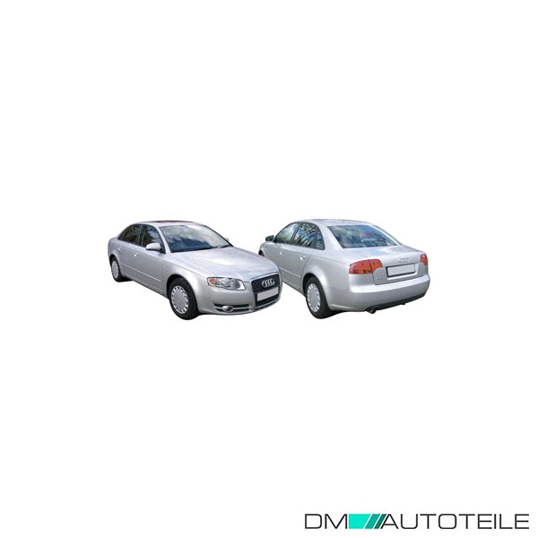 Stoßstange hinten grundiert PDC passt für Audi A4 Limousine (8EC, B7) ab 04-08