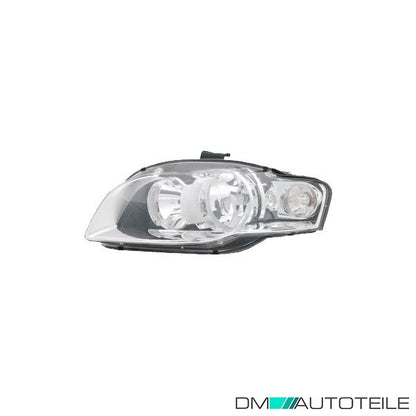 Hauptscheinwerfer Scheinwerfer links H7/H7+Motor passt für Audi A4 8E B6 ab 2004