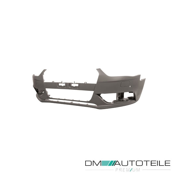 Stoßstange vorne grundiert SRA + PDC passt für Audi A4 (B8) ab 11-15 Facelfit