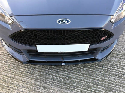 Front Ansatz für Ford Focus ST Mk3 FL (Cupra) schwarz Hochglanz