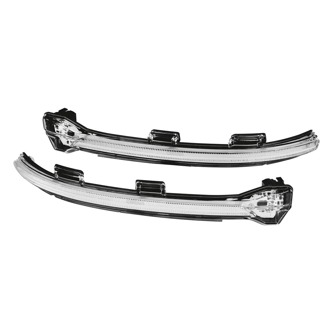 2x OSRAM Dynamische LED Spiegelblinker passt für VW Golf 7 Touran 5T Weiß