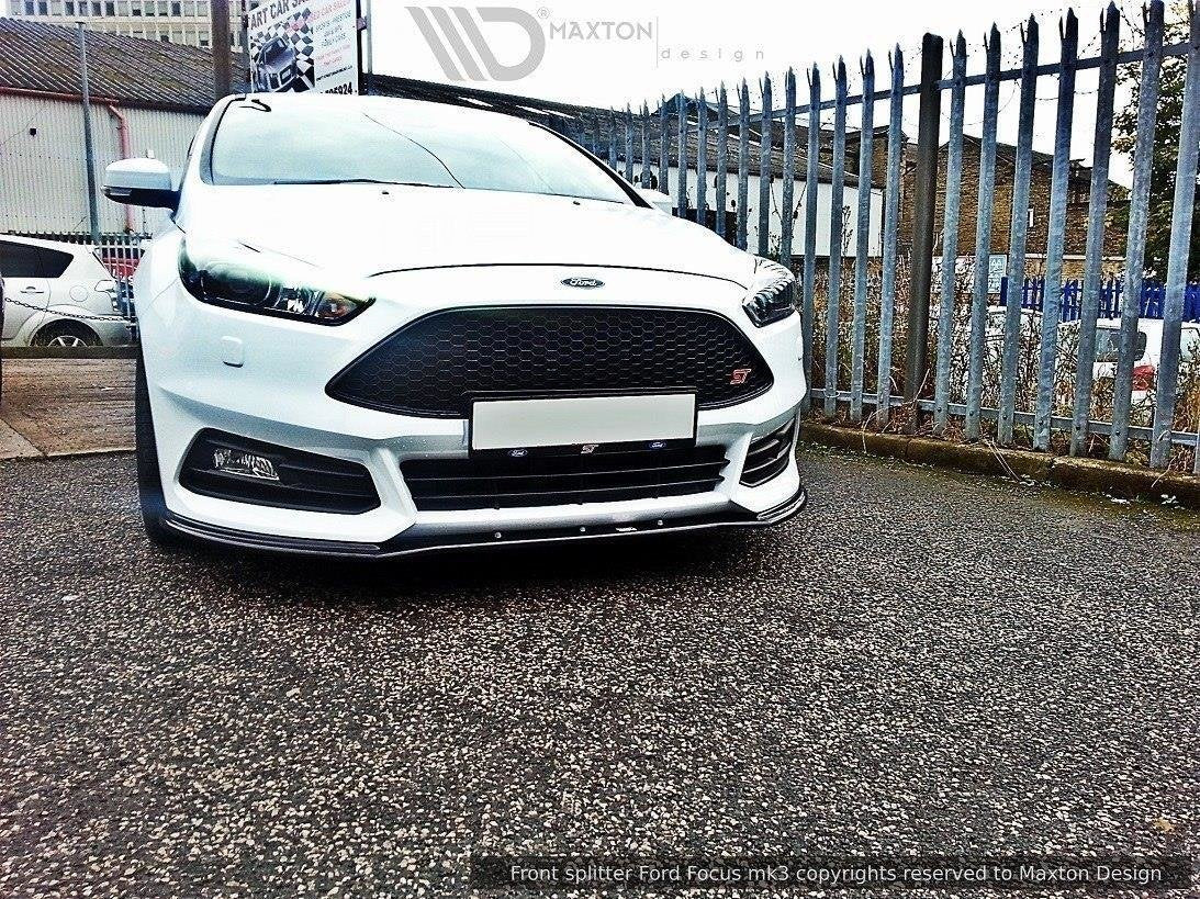 Front Ansatz V.1 für Ford Focus ST Mk3 FL Carbon Look