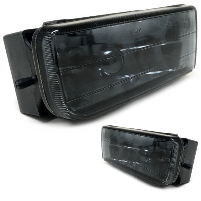 Set Nebelscheinwerfer Schwarz Smoke Rauchglas passt für alle Typen BMW E36 91-99