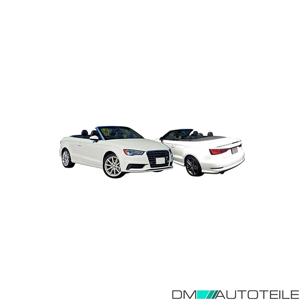 Stoßstange hinten grundiert passt für Audi A3 Cabrio Limo 8V Facelift ab 2016