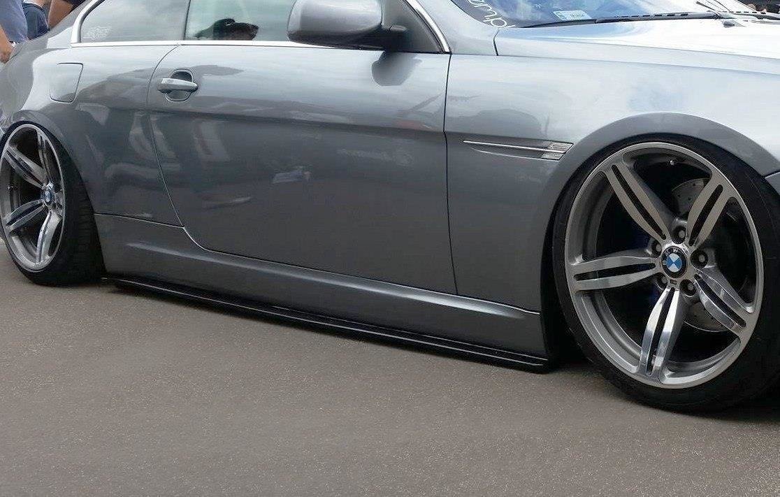 Seitenschweller Ansatz für BMW 6er E63 / E64 (vor Facelift) Carbon Look