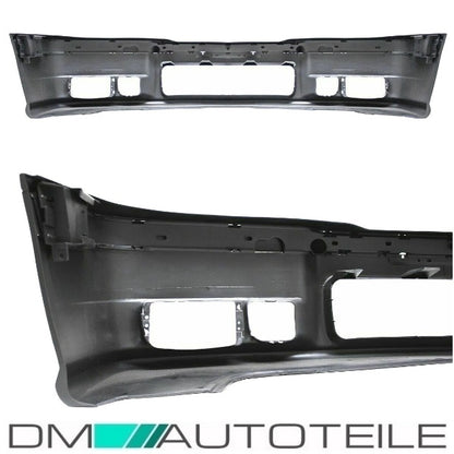 Bodykit Stoßstange + Diffusor + Nebel Black passt für BMW E36 Serie nicht M3 M
