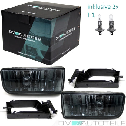 Bodykit Stoßstange + Diffusor + Nebel Black passt für BMW E36 Serie nicht M3 M