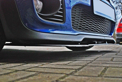 Front Ansatz für MINI COOPER R56 JCW schwarz Hochglanz
