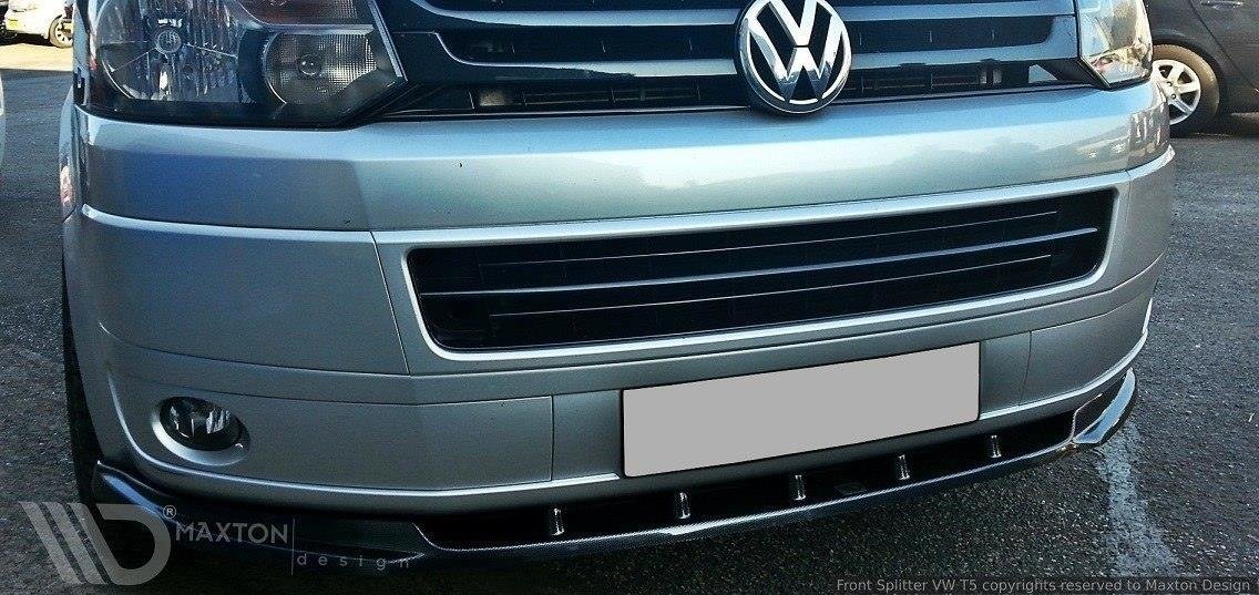 Front Ansatz für VW T5 Facelift schwarz matt
