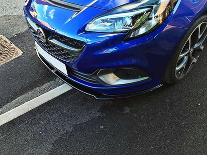 Front Ansatz für OPEL CORSA E OPC / VXR schwarz matt