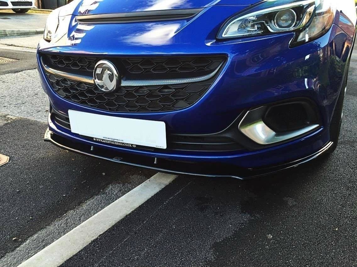 Front Ansatz für OPEL CORSA E OPC / VXR schwarz matt