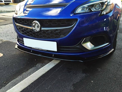 Front Ansatz für OPEL CORSA E OPC / VXR schwarz matt