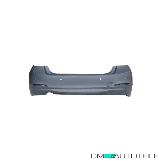 Stoßstange hinten grundiert PDC passt für BMW 3er F30 Limousine 11-15 mit Leiste