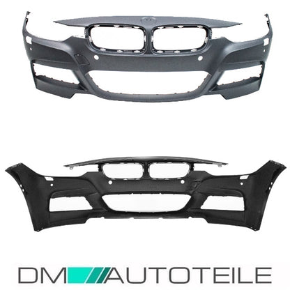 Stoßstange vorne PDC SRA+Assistent grundiert passt für BMW F30 F31 M-Paket 11-14