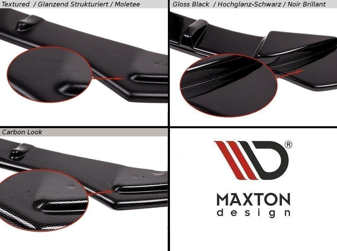 Front Ansatz V.1 für Lexus GS 300 Mk3 Facelift schwarz matt