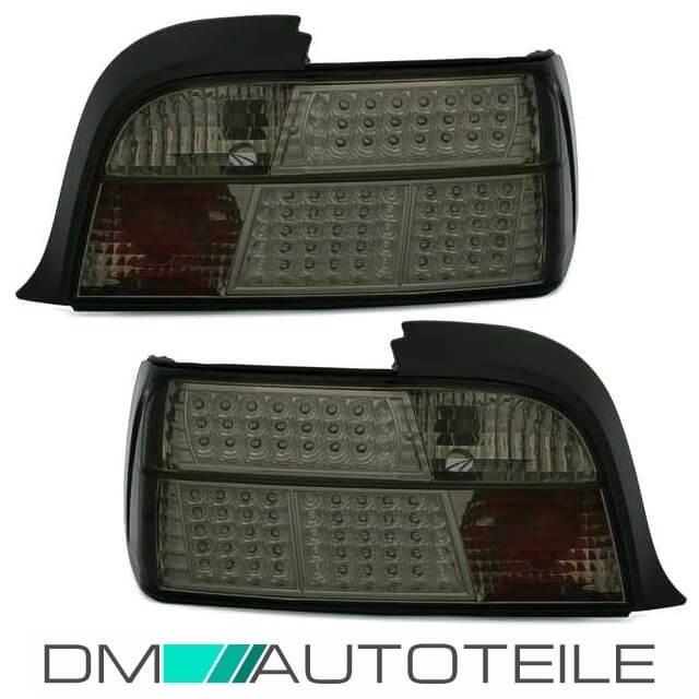 LED Rückleuchten Klarglas schwarz passend für BMW E36 Limousine Bj. 90-99