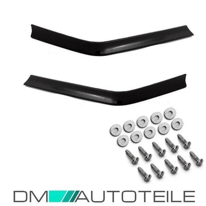 GT Evo Spoiler Ecken SET Schwarz Flaps Spoilerlippe passt für BMW E36 90-99 M3 M