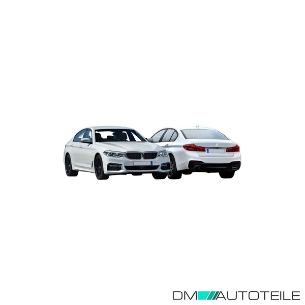 Stoßstange hinten 6x PDC grundiert passt für BMW 5er (G30) ab 2017 ohne M-Paket