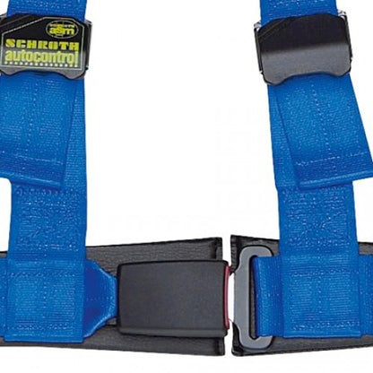 Schroth asm autocontrol II blau mit schwarzem Flock rechts