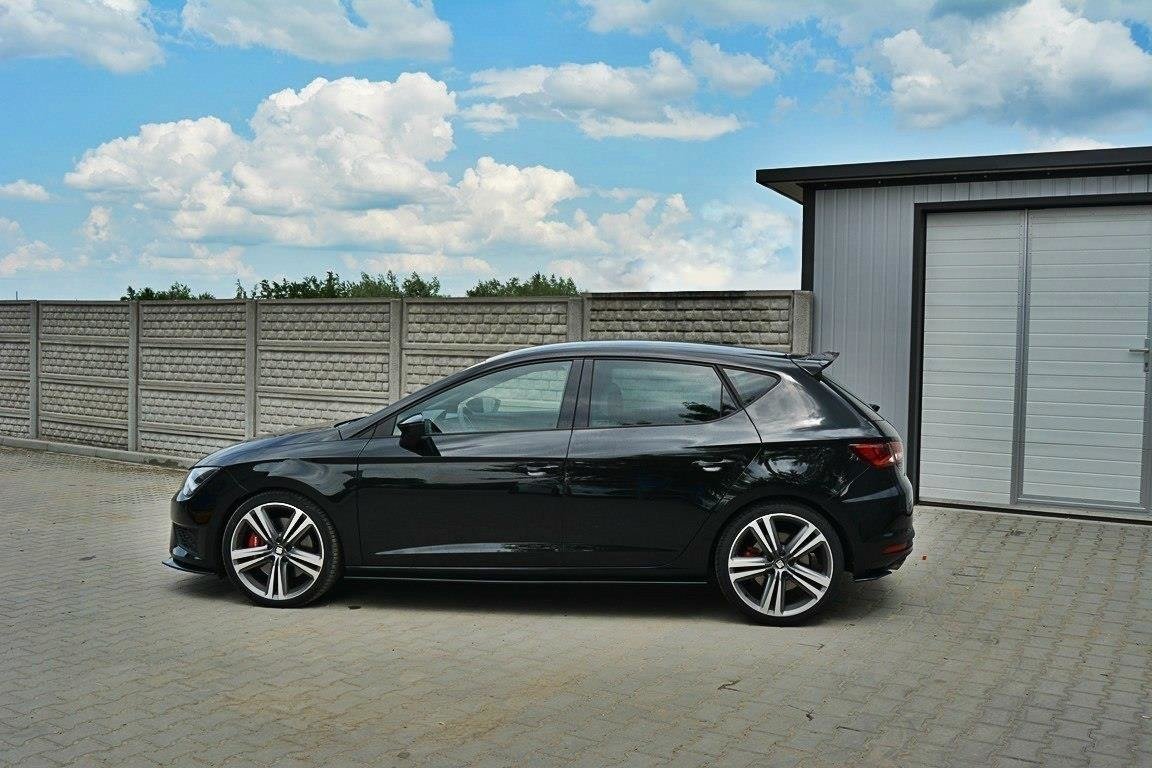 Seitenschweller Ansatz für SEAT LEON III CUPRA / FR Carbon Look
