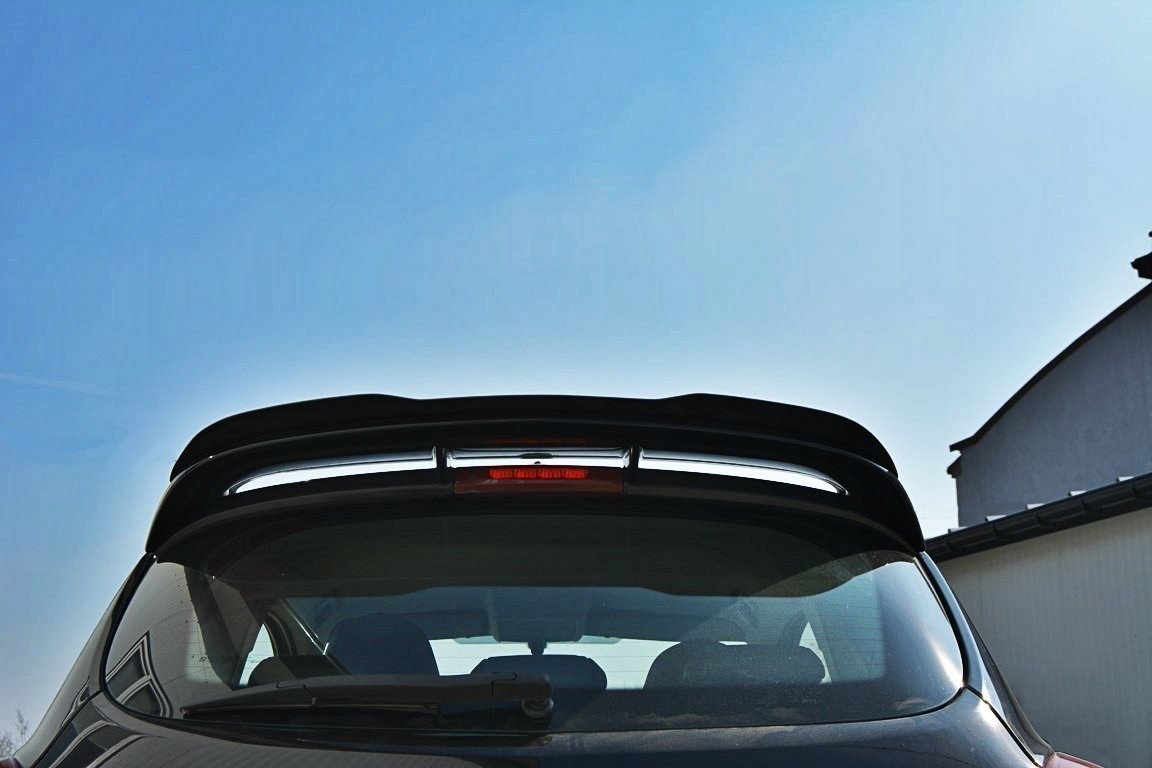 Spoiler CAP für OPEL CORSA D OPC / VXR schwarz Hochglanz