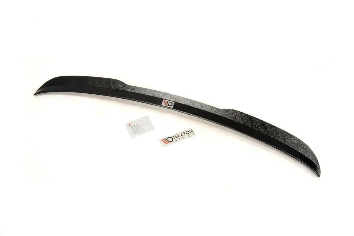 Spoiler CAP für VW Golf 7 / 7 Facelift R / R-Line Kombi schwarz Hochglanz
