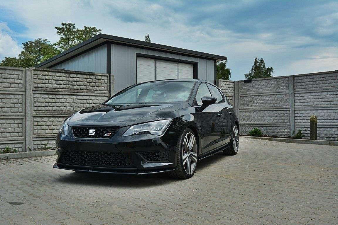 Front Ansatz für SEAT LEON III CUPRA / FR Carbon Look