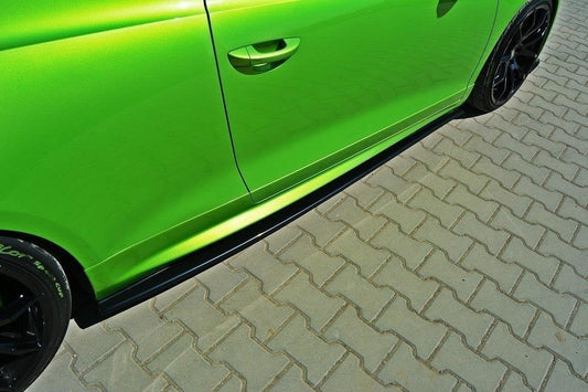 Seitenschweller Ansatz für VW SCIROCCO R Carbon Look