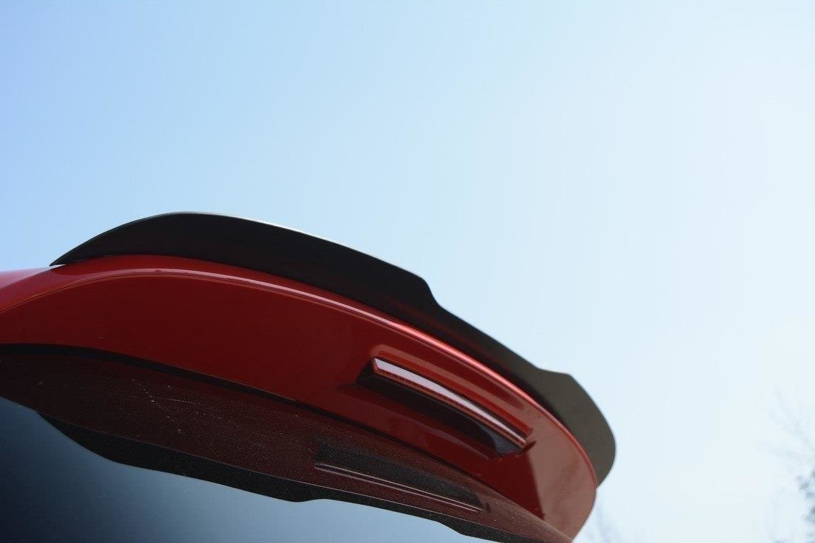 Spoiler CAP für VW GOLF 6 GTI / R schwarz matt
