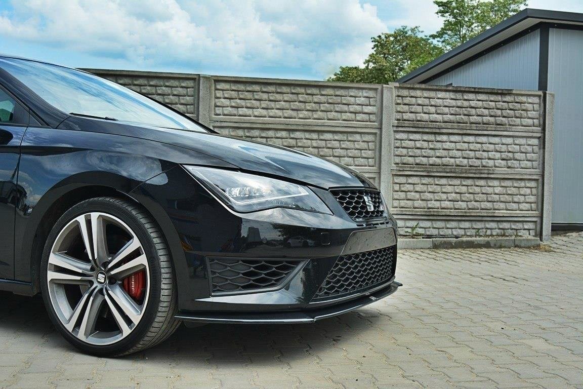 Front Ansatz für SEAT LEON III CUPRA / FR Carbon Look