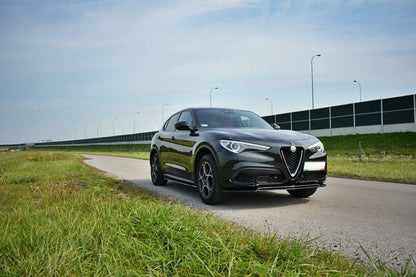 Seitenschweller Ansatz für Alfa Romeo Stelvio Carbon Look