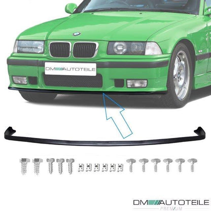 Evo Lippe GT Spoilerlippe passend für BMW E36 M3 M Stoßstange +Schrauben +*ABE