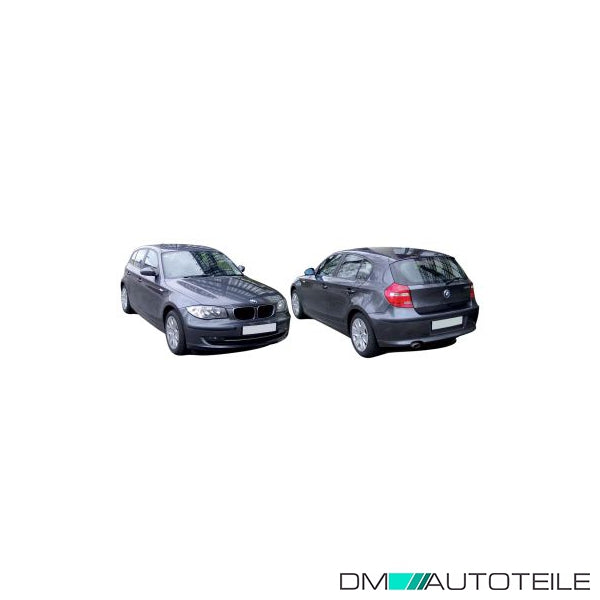 Stoßstange hinten grundiert unterer Teil passt für BMW 1er (E87) 5-Türer 04-07