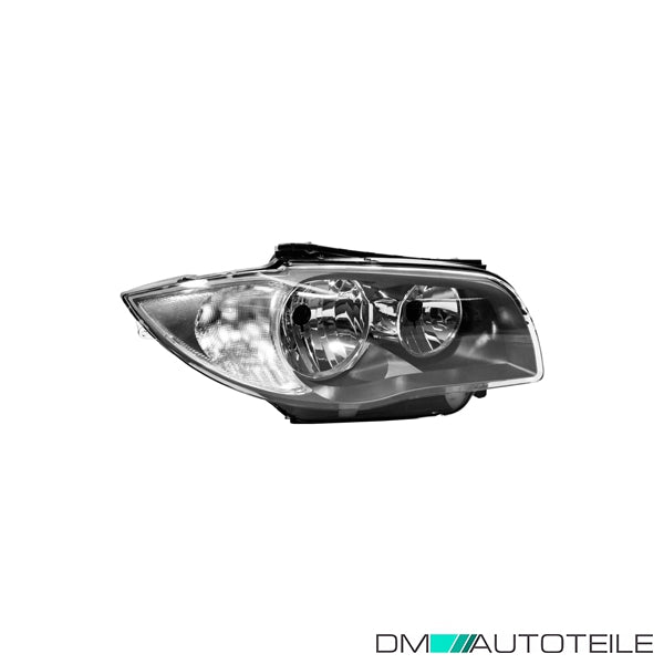 Hauptscheinwerfer Scheinwerfer rechts H7/H7 passt für BMW 1er 07-11