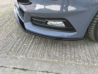 Front Ansatz V.2 für Ford Focus ST Mk3 FL schwarz Hochglanz