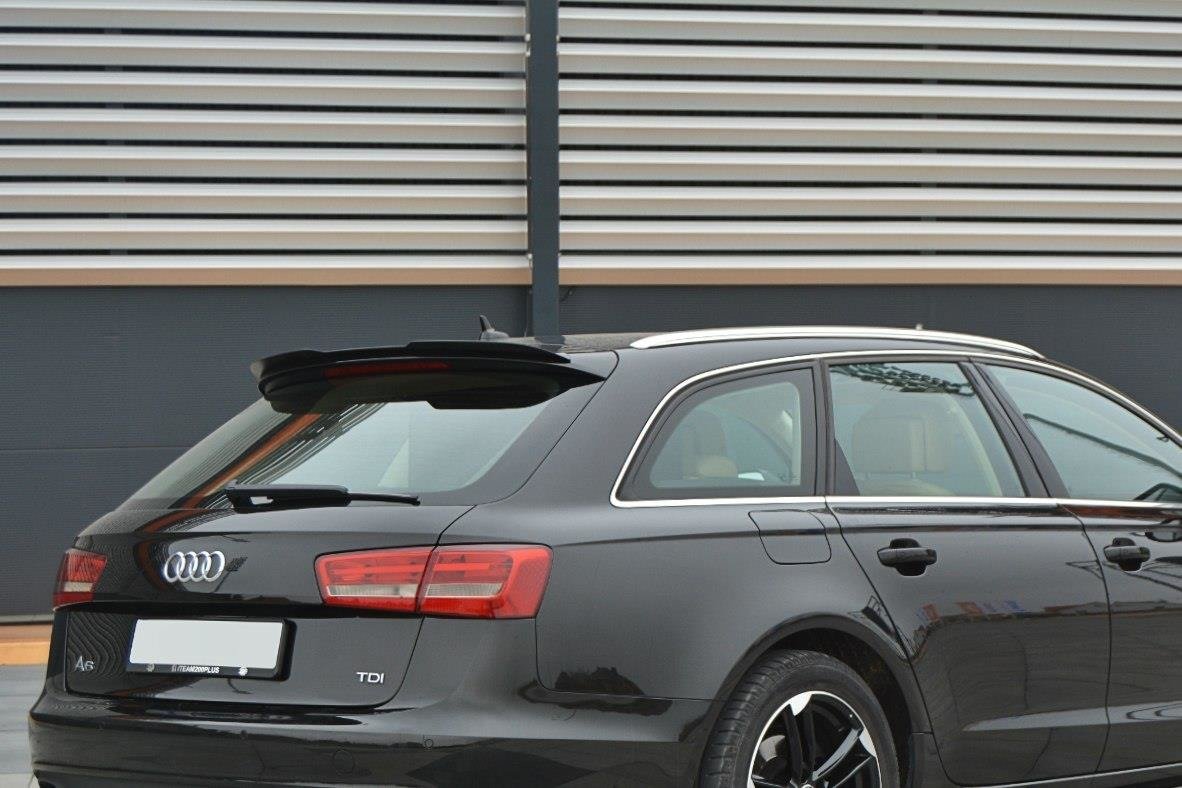 Spoiler CAP für Audi A6 C7 Avant Carbon Look